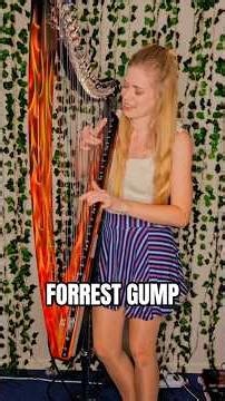 One of the most iconic film themes ever. 🎬✨️ #forrestgump #feathertheme #soundtrack #harp