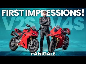 Riding DREAM Motorcycles - Ducati Panigale V4 S & Panigale V2 S 2025 Review