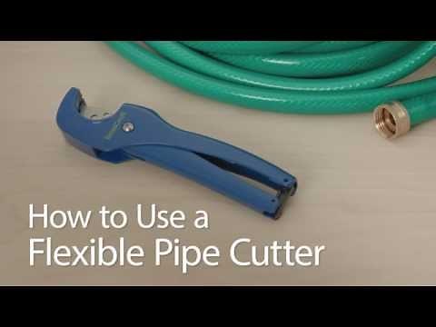 How to Use a BrassCraft® Flexible Pipe Cutter