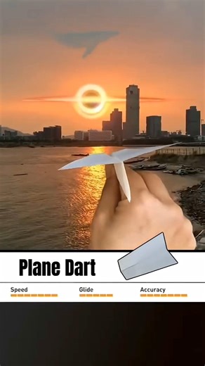 How to make a paper plane 🤗✈️ , easy paper airplane tutorial , best paper plane #shorts​ #craft​