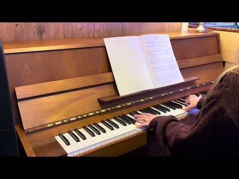 Used Kawai Satin Oak CX4 Upright Piano (SN:M1477442) | Piano Demonstration