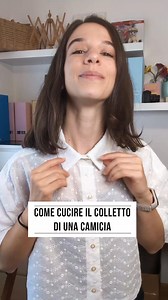 Come cucire il colletto di una camicia? 🪡 Nuovo estratto dal progetto Camicia ✨ se avete bisogno di un video più dettagliato e meno veloce, trovate il tutorial completo qui: https://youtu.be/l70-1tDGkDc . Quest'anno cucirei solo camicie 😁 . #cucito #cucire #cucitoamacchina #cucireamacchina #tutorialcucito #unpuntoallavolta | Un punto alla volta