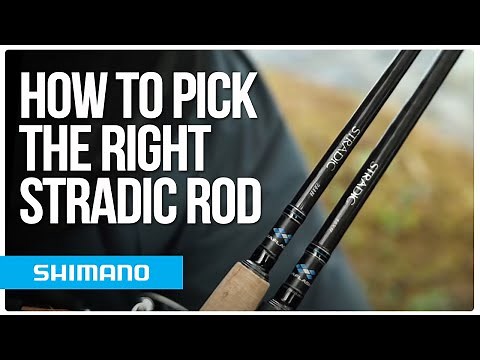 How to pick the right STRADIC rod for your fishing style?