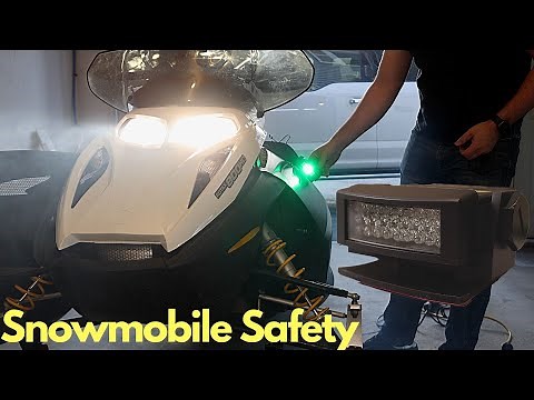 Installing a RideLite | Snowmobile Safety Device