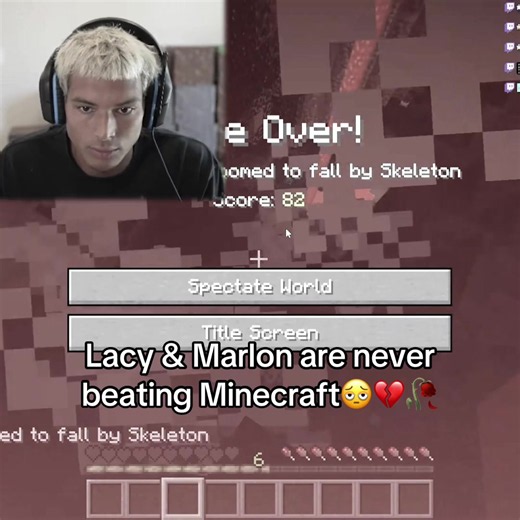 3rd time Marlon sells🫩💔🥀 #fyp #viral #lacy #marlon #minecraft | marlon and lacy minecraft