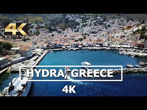 Hydra, Greece 4K Drone