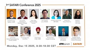 1st SAFARI Conference, 2025 | Onur Mutlu