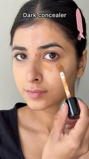 Under-Eyes Gray Ho Jati Hain? FIX IT in Seconds!😍 #youtubeshorts