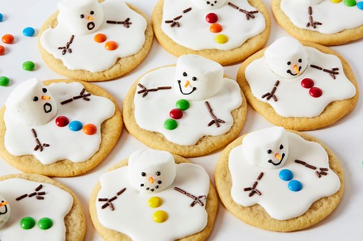 Melted Snowman Cookies Will Warm Your Heart