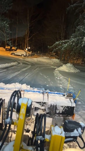 Jcb409 kage angle blade and detachable snow box #usa #pov