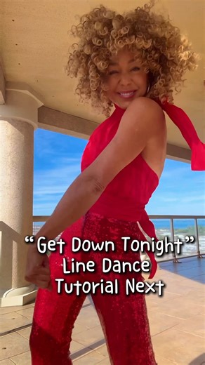 Salty Dancer on Instagram: "Line Dance: "Get Down Tonight" KC & Sunshine Band 1975 - Tutorial Next #linedance #discodance #over50andfabulous #disco #saltydancer"