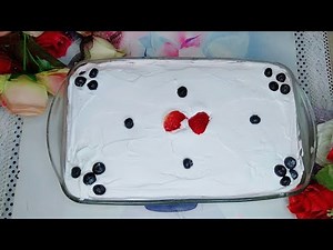 10 Minutes Dessert Recipe | Quick and Easy Biscuit cake Dessert Recipe