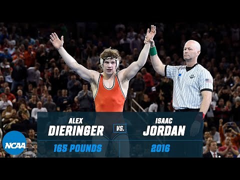 Alex Dieringer vs. Isaac Jordan: 2016 NCAA title match (165 lbs.)