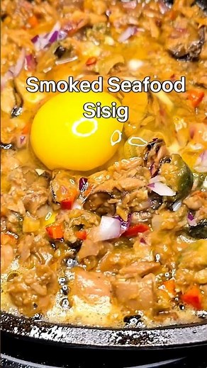 Want a NEW and HEALTHIER kind of SISIG? How to make Smoked Canned Seafood Sisig