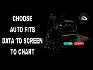 How To Choose Auto Fits Data To Screen To Chart On TradingView App