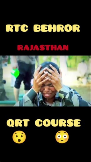 RTC BEHROR RAJASTHAN QRT Course #army #cisf