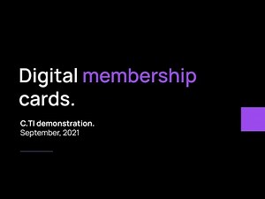 C.TI Digital Membership Card Demo
