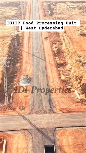 New Road Development at TGIIC Food Processing Unit | West Hyderabad Near Shankarpally & RRR