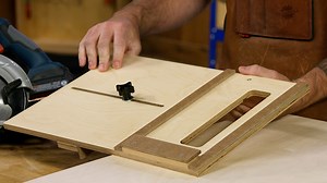 Shop-Made Circular Saw Rip Guide