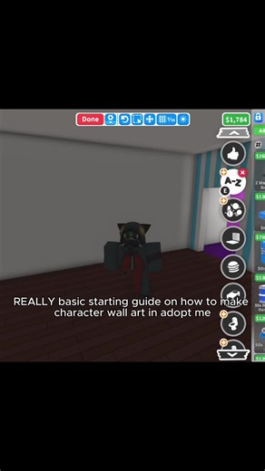 starting materials for wall art #adoptme #roblox #adoptmebuilds | Roblox