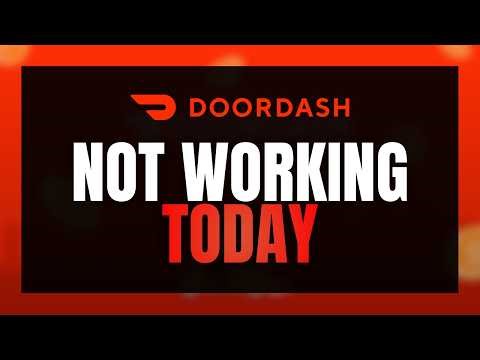 DoorDash Not Working Today? 🚗 How to Fix App Crashing & Login Errors! ✅