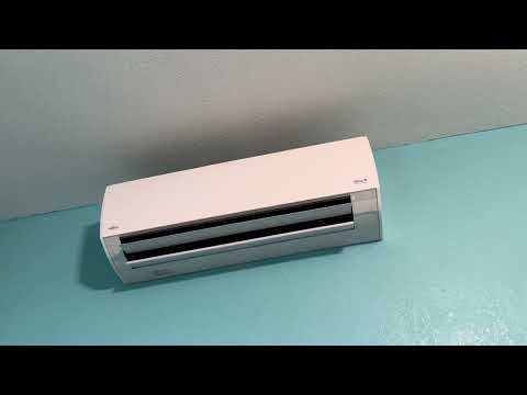 Fujitsu Halcyon Mini-Split Startup (Indoor Unit)
