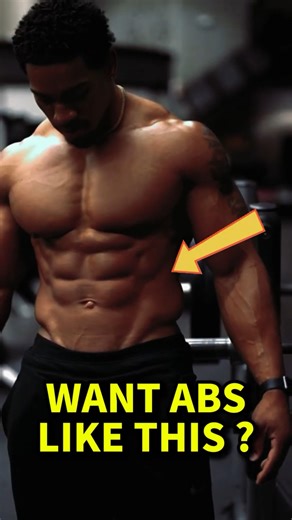 THE SECRET TO V-CUT ABS (do this daily) 🔥💪 #shorts