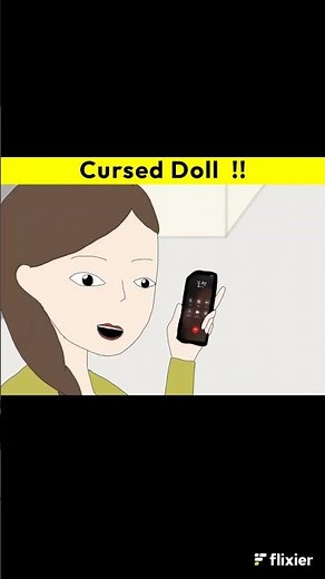 Cursed Doll | Scary Animated Story in Hindi #horrorstories #shorts