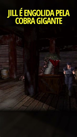 Jill Finds a Giant Snake... | #residentevil