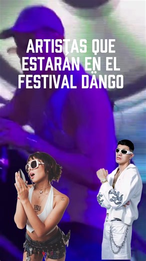 Artistas del Festival Dango 2024