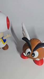 3D Printed Flying Goomba Figure: Super Mario Fan Art - Etsy