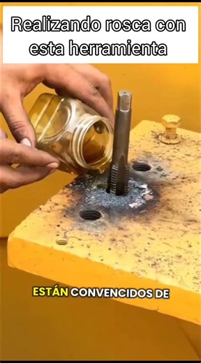how to thread with this tool #welding #usa #welding #viral