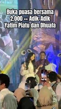 Alhamdulillah telah terlaksana kegiatan buka puasa REMEMBER bersama 2.000 ++ adik-adik #ppji #fyp