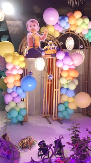 DIY Balloon Garland for Birthday Party 🎈 Easy Home Celebration Backdrop Setup by Occasion Vlogger
