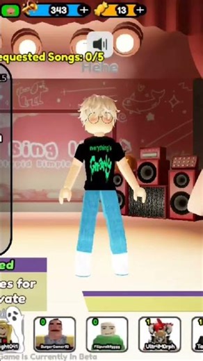 Katseye Fan Roblox Karaoke is peak 2026! 😭🎤 #roblox #katseye #fyp #kpop #shorts #trending #viral