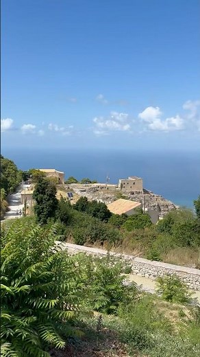 🌄 Erice, Sicily – Epic View from the Top of the Ancient Hilltown 🇮🇹✨