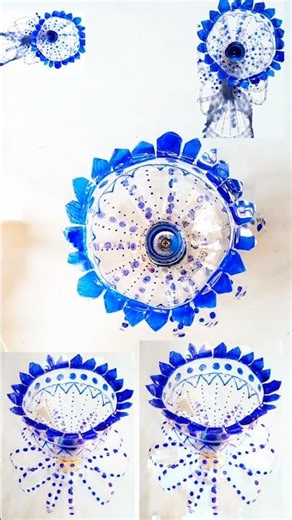 Flower Pot from a Plastic Bottle 🛠️📐️/Easy DIY Recycled Bottle Craft/#diy/#craftideas/#short.