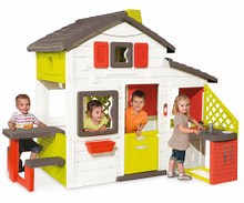 Smoby Kids Neo Playhouse Friends House With Kitchen