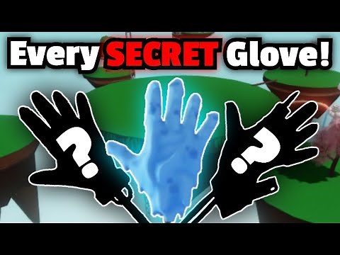 Every SECRET Glove In Slap Battles!