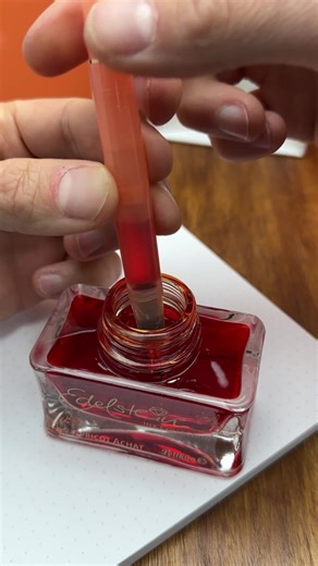 Let’s have a chat about the new Pelikan Classic M200 Apricot Achat fountain pen. Write your comments about this 2025 special edition pen and matching ink color. Personally, it reminds me of the Kaweco Sport Apricot Pearl special edition from last year - down to the name. Although. I think Pelikan made this one prettier and more pink than Kaweco’s version. Get this gem of a pen set here - https://goldspot.com/products/pelikan-classic-m200-fountain-pen-edelstein-ink-bottle-in-apricot-achat-2025-se