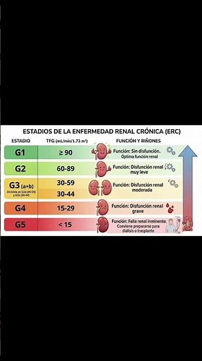 Estadios de la enfermedad renal