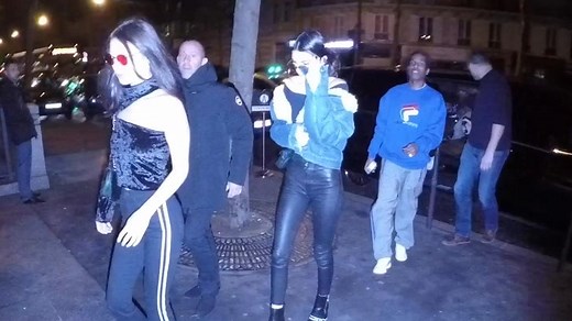 KENDALL JENNERPARIS WITH A$AP ROCKY ...ALWAYS a Good Idea