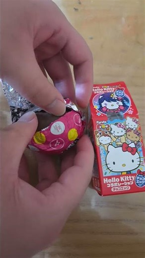 #hellokitty #furuta Chocolate Egg unbox collection #nice #repeated #blindbox no.9 (i want secret)