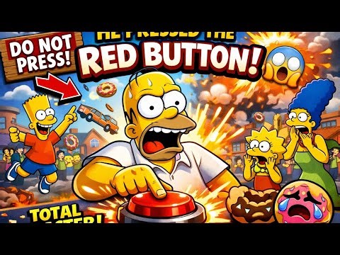Homer Pressed the Wrong Button… and Everything Changed! 🤯
