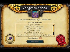 Runescape 3 | City of Senntisten Walkthrough