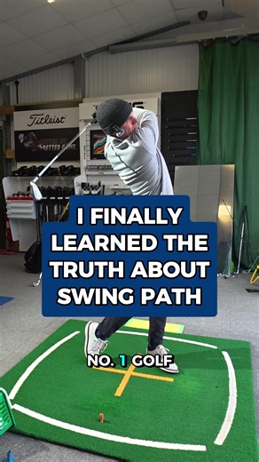 Why swing path numbers can be so misleading… #golfswing #golfaddict #golfpractice #golflesson