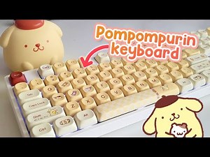 Should you buy this Pompompurin Keyboard?🍮 AKKO Keyboard Review
