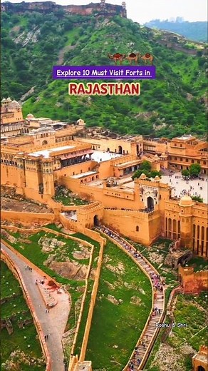 Must Visit 10 Forts in Rajasthan | Rajasthan Tourist Places #rajasthan #shorts
