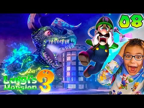 J'affronte le Boss Godzilla Fantôme ! - LUIGI'S MANSION 3 Part 8