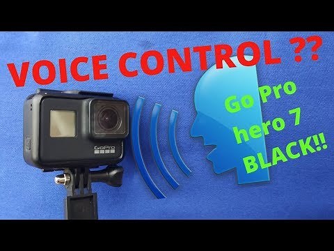 HOW TO USE VOICE CONTROL ON A GO PRO CAMERA | HERO 7 VOICE COMMAND